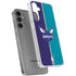NBA Charlotte Hornets Canvas Galaxy S24 Plus Clear Case